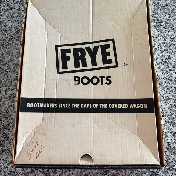 Frye SunRise Short Vintage Leather Womens Boots - Picture 5 of 8